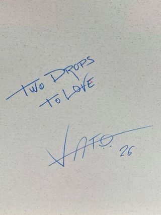 Cuadro Graffiti y Acrílico. “Two Drops to Love”