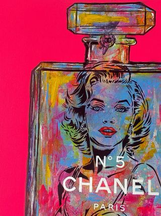 Cuadro Graffiti y Acrílico. “Two Drops to Love”