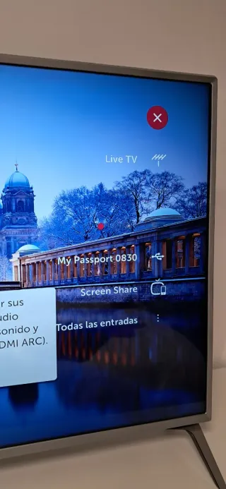 Televisión LG 43UJ651V Gris