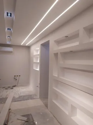 Techo de pladur con diseño moderno