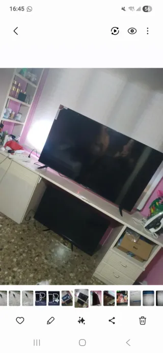 Smart TV 55 1 año de uso