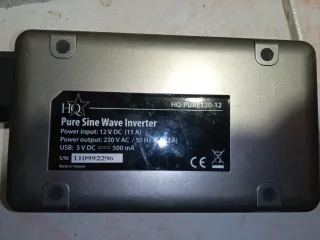 Inverter HQ Pure Sine Wave 120-12