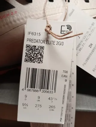 Scarpe Adidas Predator Elite 2g/3g AG