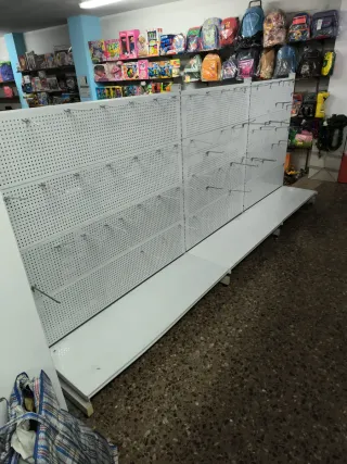 Estantería Góndola Metal Perforado