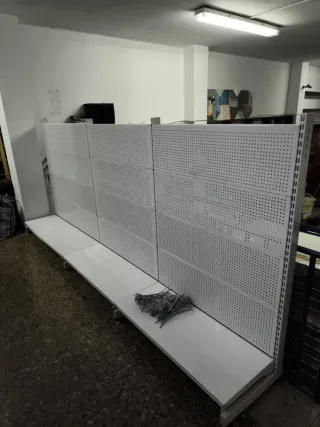 Estantería Góndola Metal Perforado