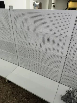 Estantería Góndola Metal Perforado
