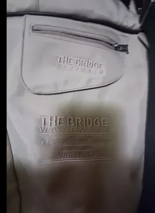 The Bridge Borsone Beige/Marrone