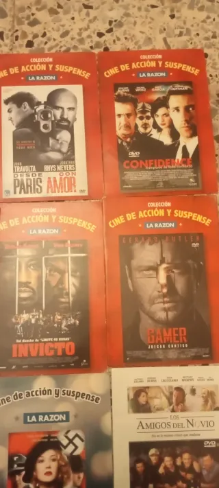 21 Películas DVD Acción y Suspense