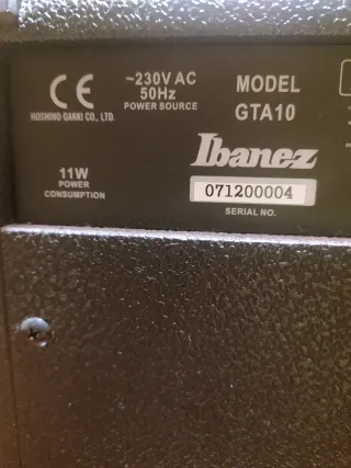 Amplificador Guitarra Ibanez GTA10