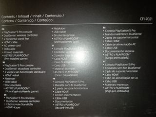 Consola Sony PS5 Pro 2TB CFI-7021