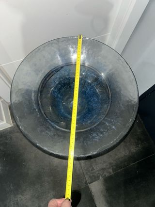 Jarrón para Rosa de Jericó Metal y Cristal