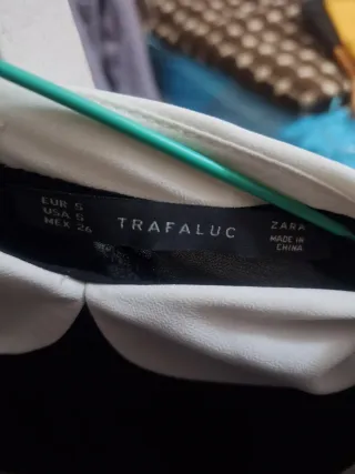 Blusa Zara Negra Mujer Talla S