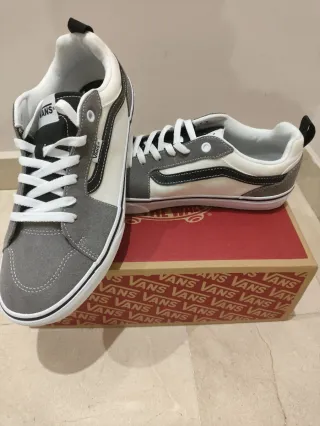 Vans Filmore Zapatillas Gris y Blanco