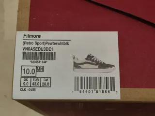 Vans Filmore Zapatillas Gris y Blanco