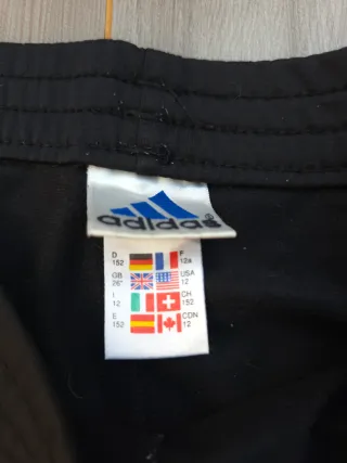 Pantalón Adidas entrenamiento negro