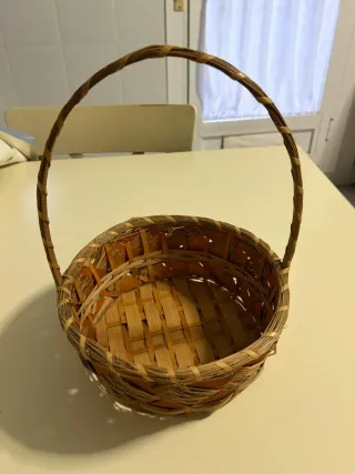 Cestas de mimbre (3 unidades)