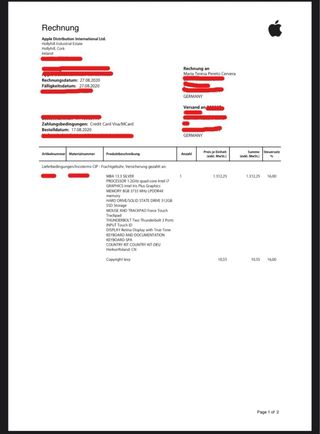 MacBook Air 13 del año 2020