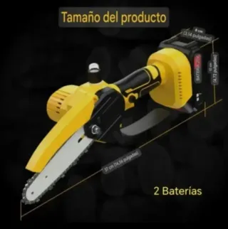 Motosierra y Tijeras Eléctricas Batería Recargable