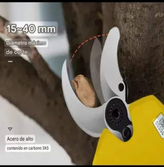 Motosierra y Tijeras Eléctricas Batería Recargable