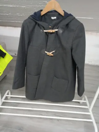 Chaquetón premamá Alia Talla S Gris