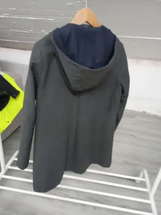 Chaquetón premamá Alia Talla S Gris