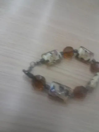 Braccialetto vintage in vetro