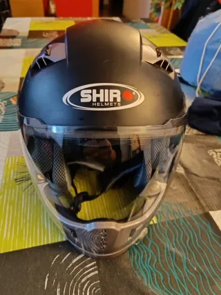 Casco Moto SHIR AVANT Negro talla S