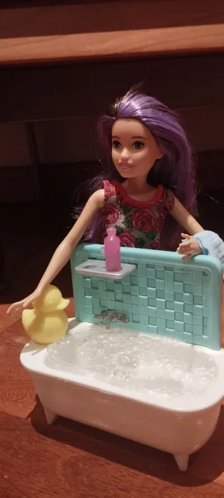 Barbie Bañera con Accesorios