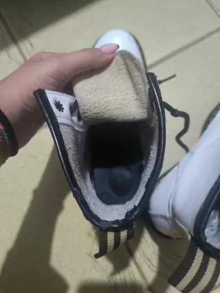 Stivaletti bianchi n. 37