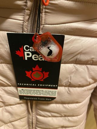 Chaqueta Canadian Peak plumón pato rosa
