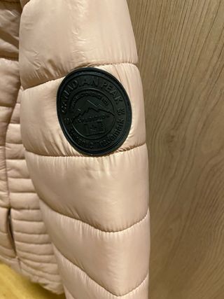 Chaqueta Canadian Peak plumón pato rosa