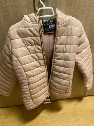 Chaqueta Canadian Peak plumón pato rosa