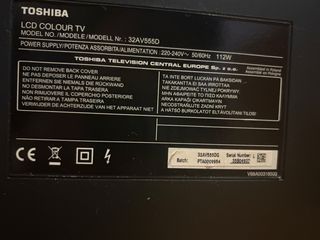 Televisor Toshiba REGZA Negro