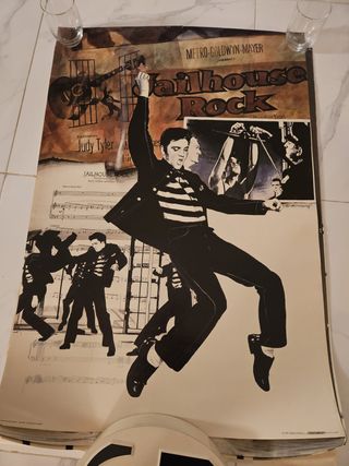 10 Pósters Vintage Elvis Presley y Marilyn Monroe
