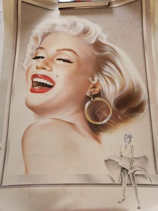 10 Pósters Vintage Elvis Presley y Marilyn Monroe
