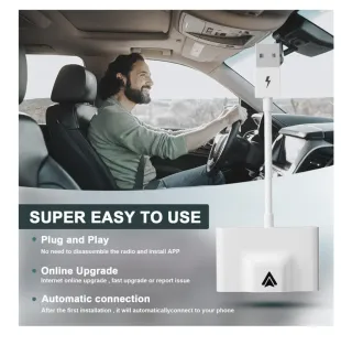 Adaptador Carplay Android Auto Inalámbrico