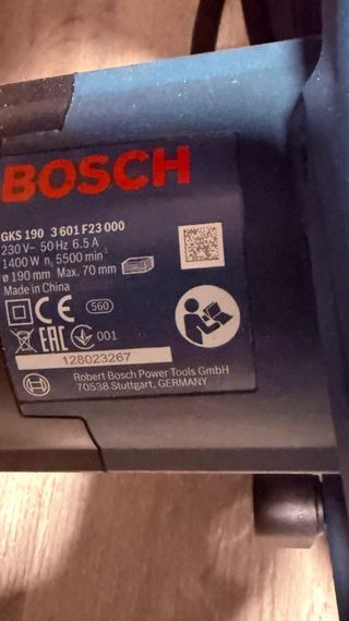 Sierra Circular Bosch GKS 190 Professional