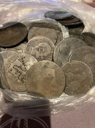 Monedas antiguas: Pesetas y Franco
