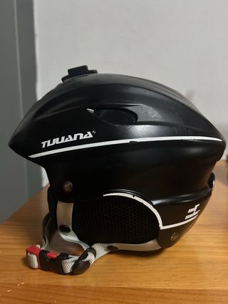 Casco Esquí Talla M con Soporte GoPro