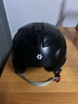 Casco Esquí Talla M con Soporte GoPro