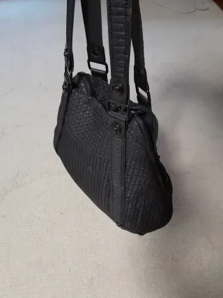 Bolso Diesel Negro Nylon