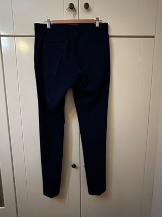 Pantalón Zara Azul Marino Talla 40