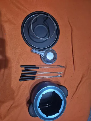 Set Fondue Azul