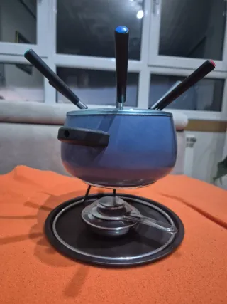 Set Fondue Azul