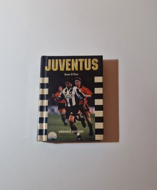 Mini libro vintage juventus "Il romanzo del calcio