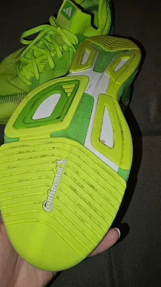 Zapatillas Adidas Running Verde y Amarillo