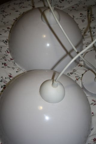 Lámparas de techo blancas (2 unidades)