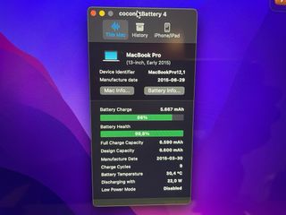 Apple MacBook Pro 13 pollici retina batteria nuova