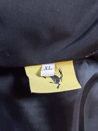 Chaqueta Ferrari F1 Roja Blanca y Negra Vintage XL