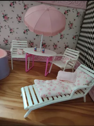 Set Barbie Spa Vintage Meritus 1984